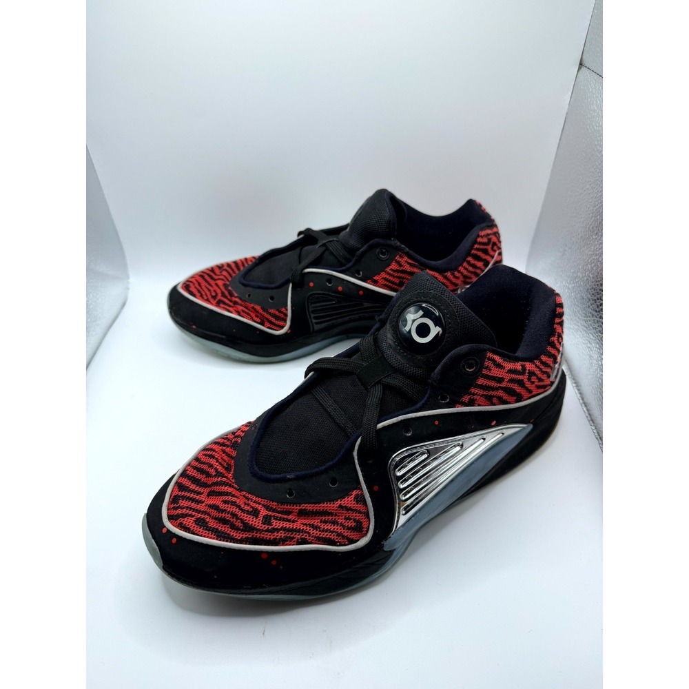 Nike KD 16 Slim Reaper DV2917-004 Mens‎ 9.5 Sneaker Black Mesh Basketball Shoes
